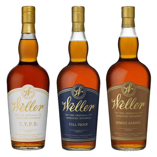 W.L. Weller C.Y.P.B. Bourbon, Full Proof & Single Barrel Bundle