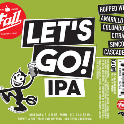 FALL BREWING COMPANY LET'S GO! IPA 6 PACK - ishopliquor