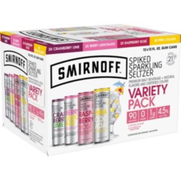 Smirnoff Ice Slim Fun Pack 12pk - ishopliquor