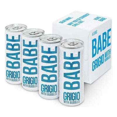 Babe Grigio With Bubbles 4 Pack - ishopliquor