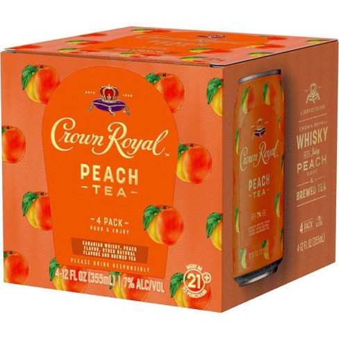 Crown Royal Peach Tea Whisky Cocktail