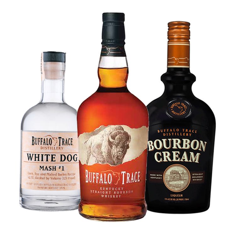 Buffalo Trace Bourbon, Bourbon Cream & White Dog Mash 