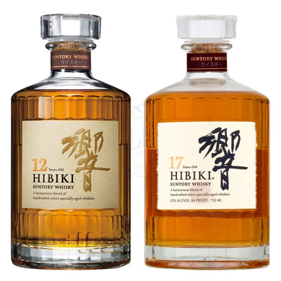 Hibiki 12 Year & 17 Year Bundle