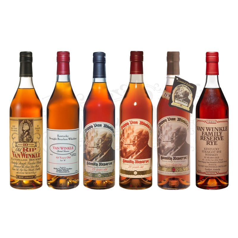 Pappy Van Winkle Full Lineup Collection Bundle